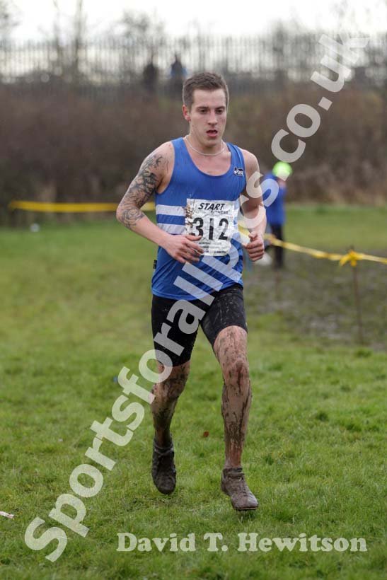 Lewis Timmins the  2012 North East Championships, Summerhill Country Park, Hartlepool.